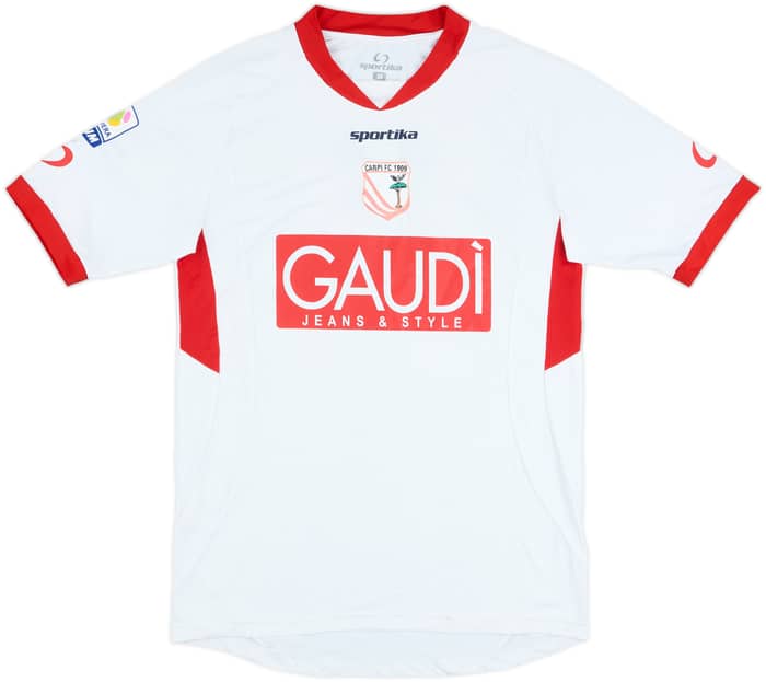 2012-13 Carpi Match Issue Home Shirt #14