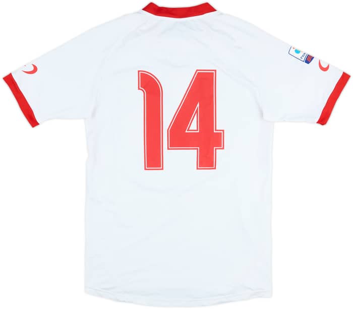 2012-13 Carpi Match Issue Home Shirt #14
