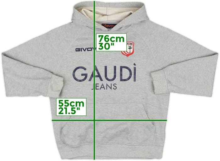 2016-17 Carpi Givova Hooded Top - 5/10 - (L)