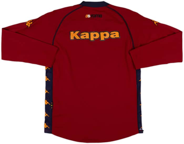 2001-02 Roma Kappa Training L/S Shirt - 6/10 - (S)