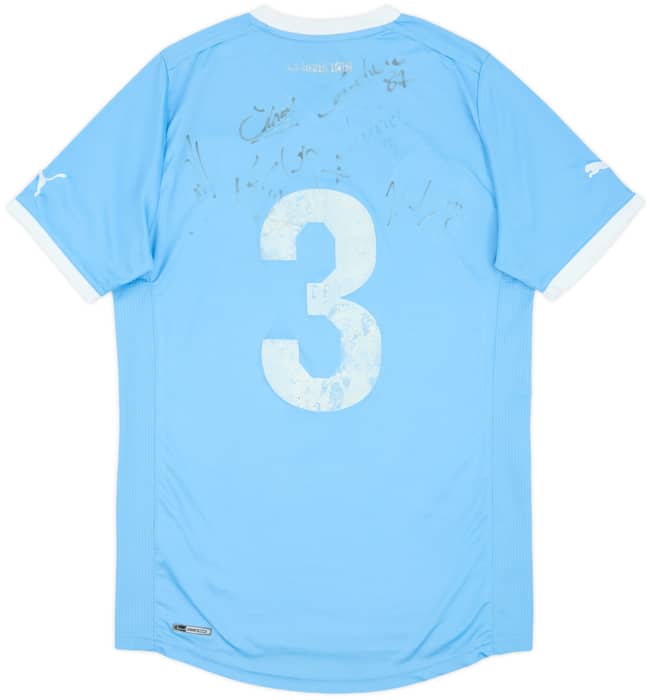 2011-12 Lazio Signed Home Shirt #3 - 4/10 - (S)