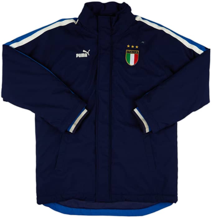 2003-04 Italy Puma Padded Bench Coat - 9/10 - (S)