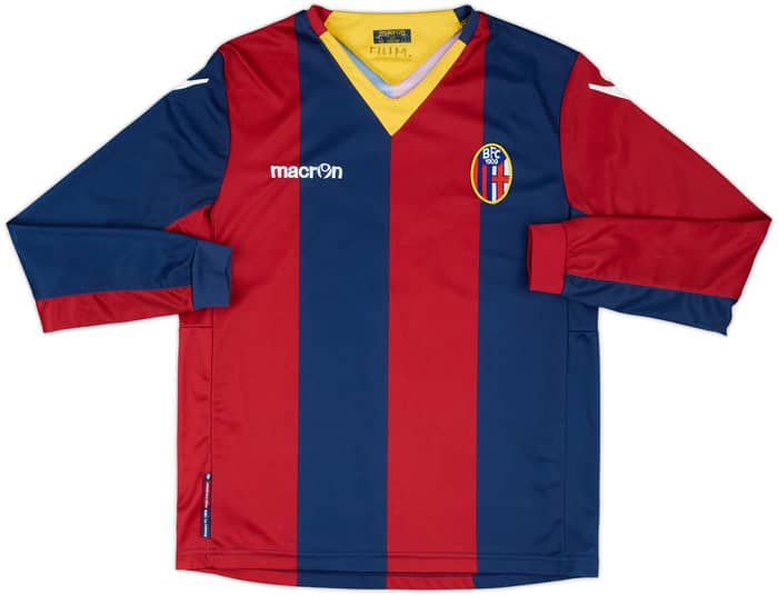 2011-12 2011-12 Bologna Home L/S Shirt #19 - 9/10 - (XS)