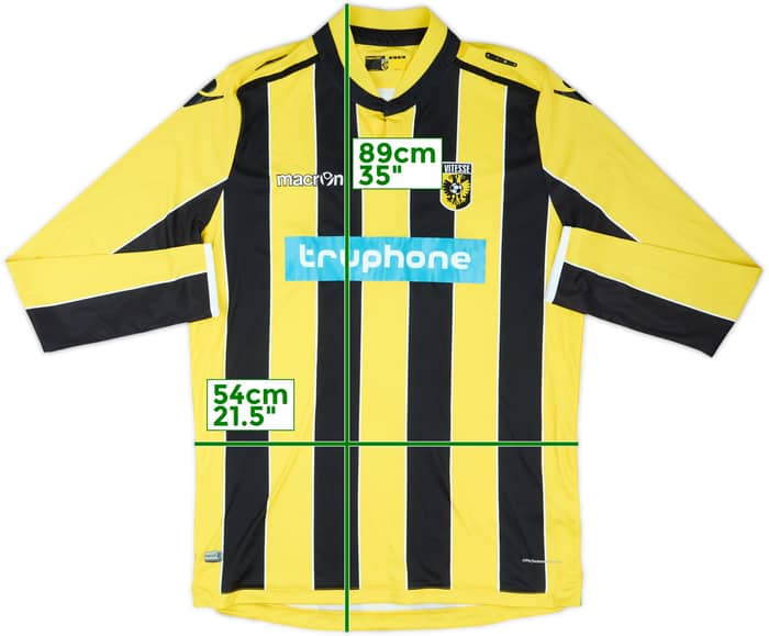 2016-17 Vitesse Home L/S Shirt - 8/10 - (3XL)