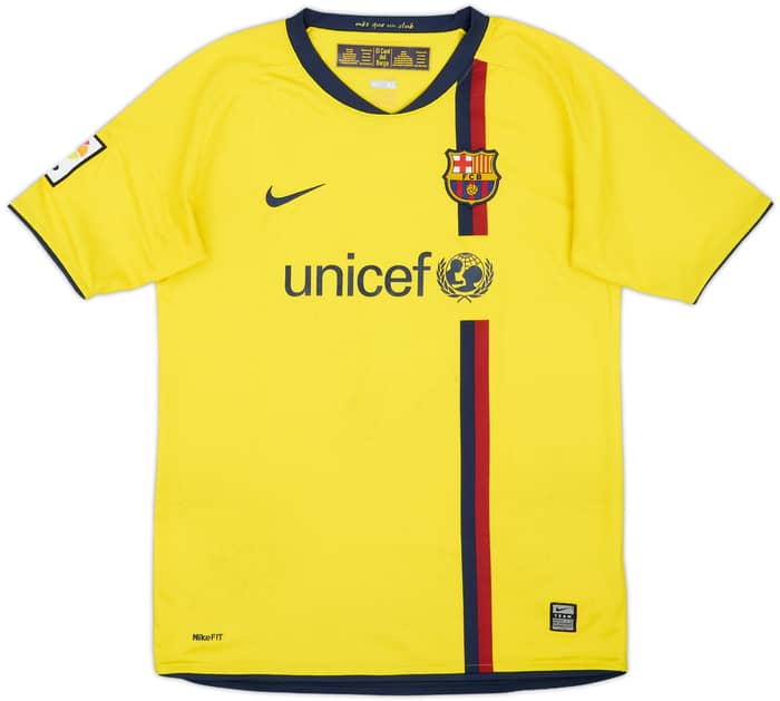2008-10 Barcelona Away Shirt - 5/10 - (XL.Boys)