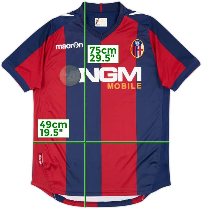 2013-14 Bologna Home Shirt #25 - 4/10 - (XL.Boys)