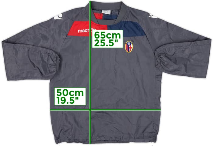 2013-14 Bologna Macron Windbreaker - 10/10 - (L.Boys)