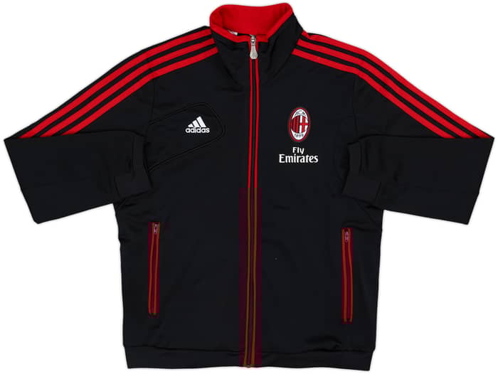 2012-13 AC Milan adidas Track Jacket - 8/10 - (M.Boys)