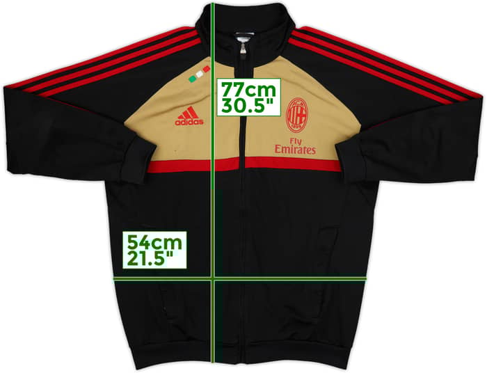 2012-13 AC Milan adidas Track Jacket - 8/10 - (M/L)