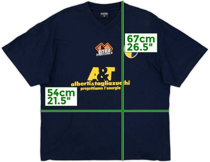 2002-03 Modena Errea Training Tee - 9/10 - (M)