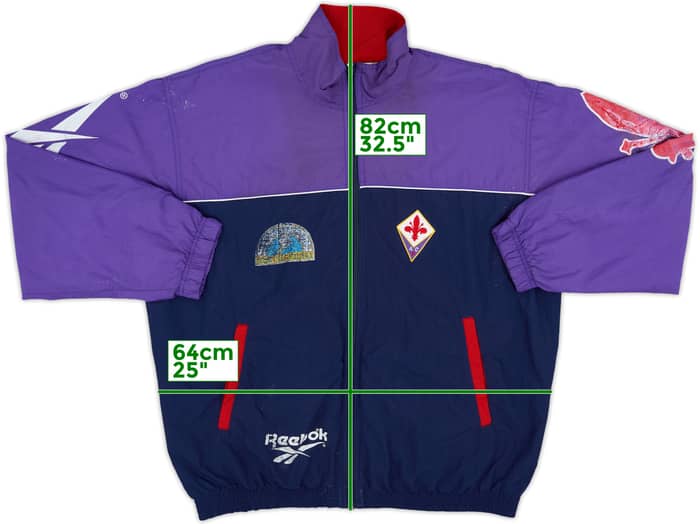 1995-97 Fiorentina Reebok Track Jacket - 5/10 - (XL)