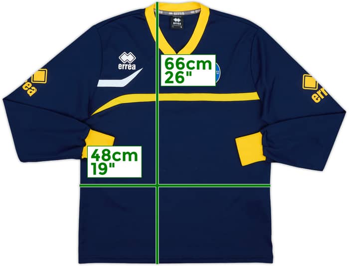 2014-15 Modena Errea Training L/S Shirt - 8/10 - (S)
