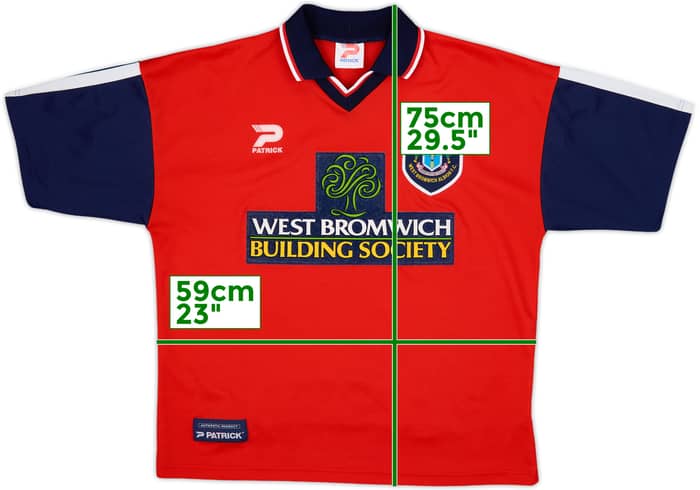 1997-99 West Brom Away Shirt - 8/10 - (L)