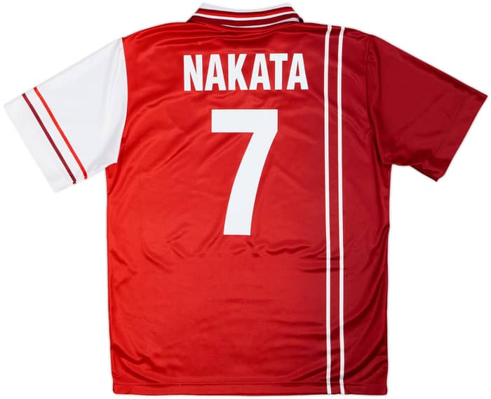 1998-99 Perugia Home Shirt Nakata #7 - 8/10 - (L)