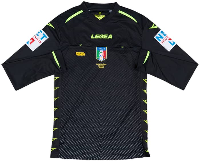 2014-15 Italy Legea Referee L/S Shirt - 9/10 - (M)