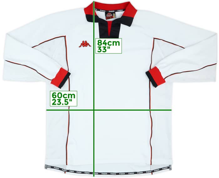 1990s Kappa Template L/S Shirt #11 - 5/10 - (XL)