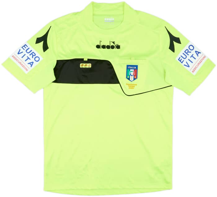 2018-19 Italy Diadora Referee Shirt - 9/10 - (M)