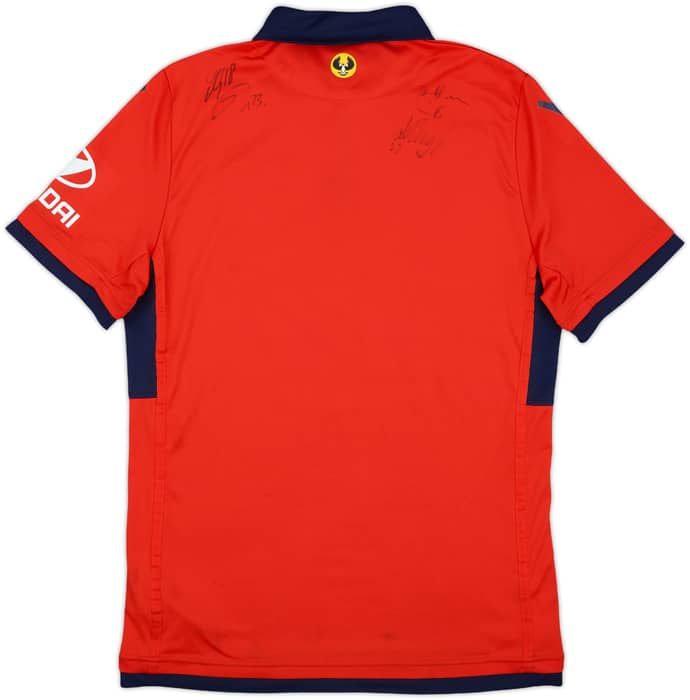 2017-18 Adelaide United signed Home Shirt - 5/10 - (M)