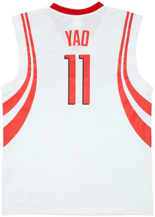 2003-06 Houston Rockets Yao #11 Reebok Home Jersey - 9/10 - (L)