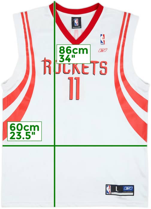 2003-06 Houston Rockets Yao #11 Reebok Home Jersey - 9/10 - (L)