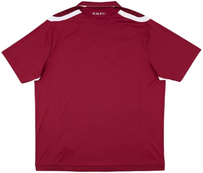 2009-10 Hearts Home Shirt - 9/10 - (XXL)