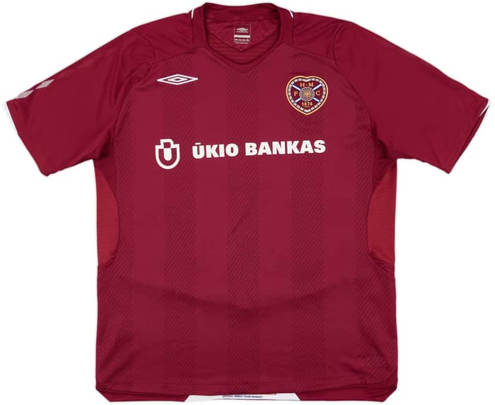 2008-09 Hearts Home Shirt - 9/10 - (L)