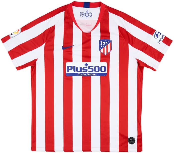 2019-20 Atletico Madrid Home Shirt - 9/10 - (XL)