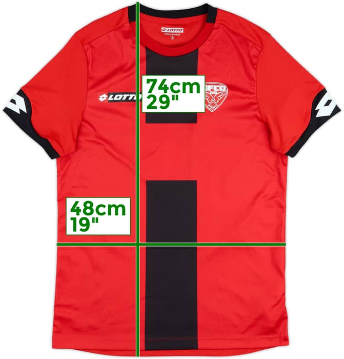 2020-21 Dijon FCO Match Issue Home Shirt #17