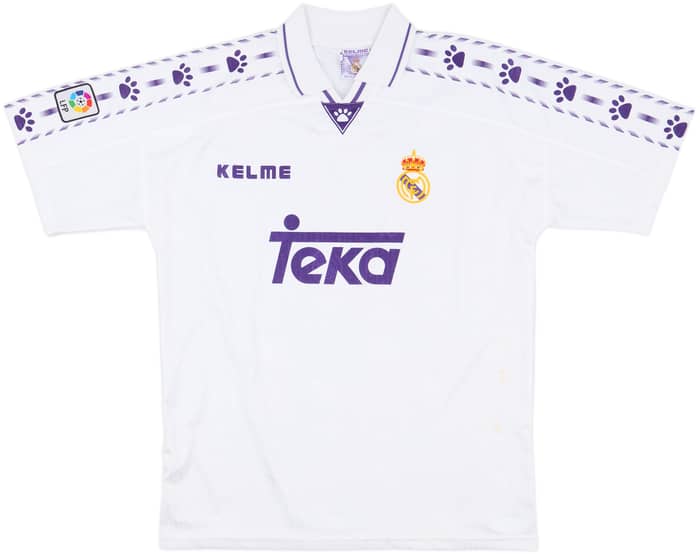 1996-97 Real Madrid Home Shirt - 7/10 - (M)