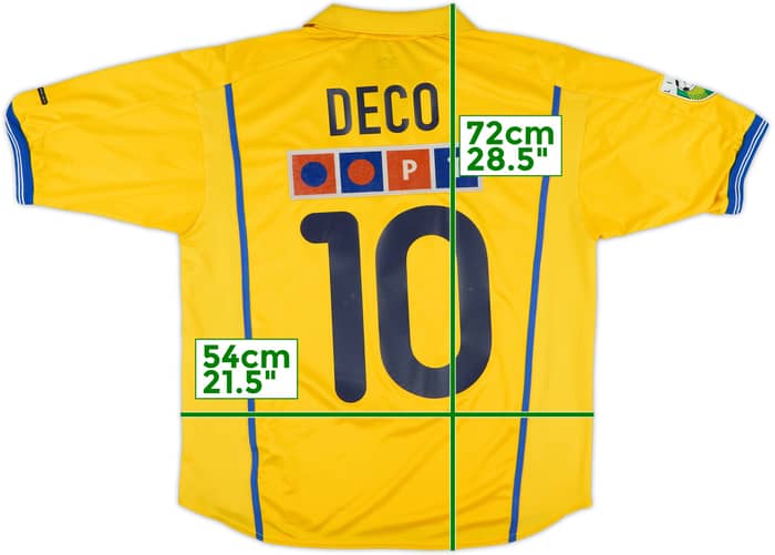 2000-01 Porto Away Shirt Deco #10 - 8/10 - (S)
