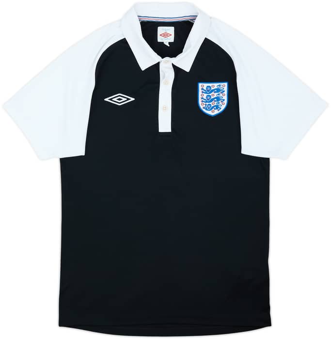 2010-11 England Umbro Polo Shirt - 9/10 - (S)