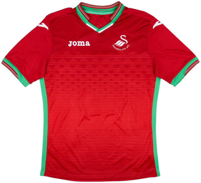 2017-18 Swansea Away Shirt Wilfried #2 - 9/10 - (M)