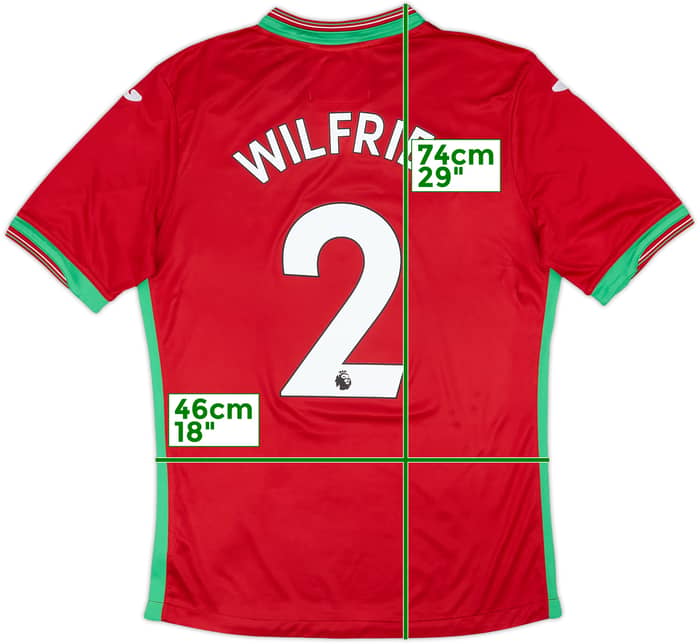 2017-18 Swansea Away Shirt Wilfried #2 - 9/10 - (M)