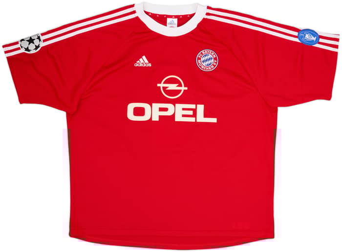 2000-01 Bayern Munich CL Home Shirt Elber #9 - 5/10 - (XXL)