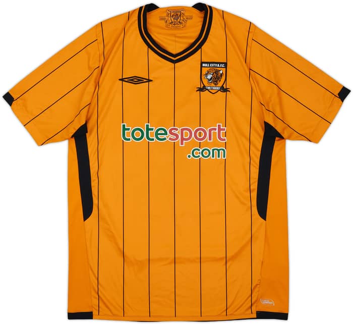 2009-10 Hull City Home Shirt Bullard #21 - 7/10 - (M)