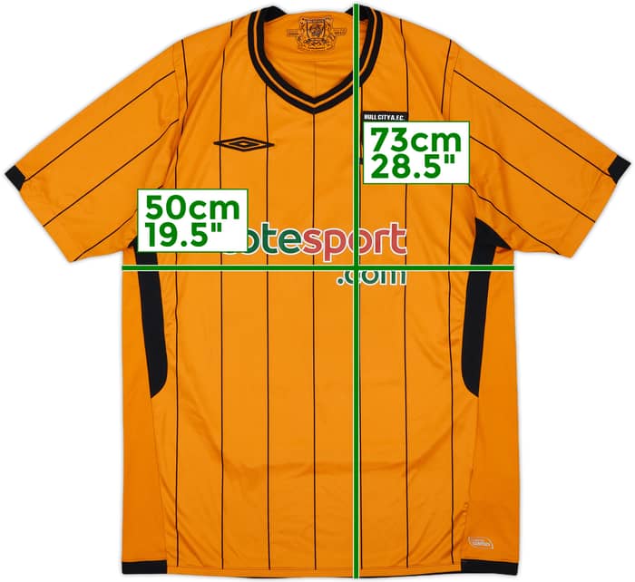 2009-10 Hull City Home Shirt Bullard #21 - 7/10 - (M)