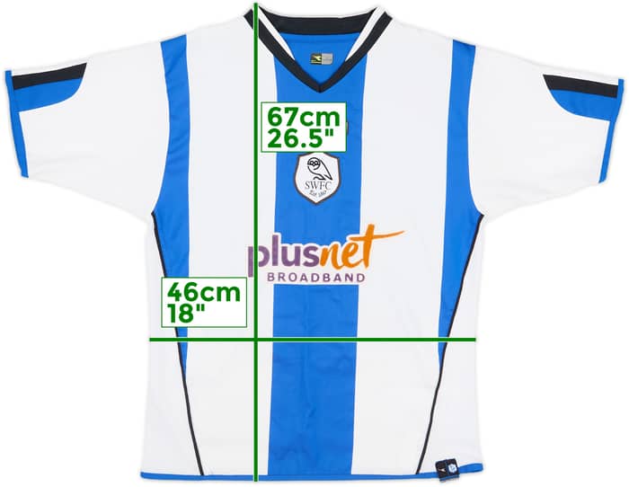 2005-07 Sheffield Wednesday Home Shirt - 7/10 - (M.Boys)