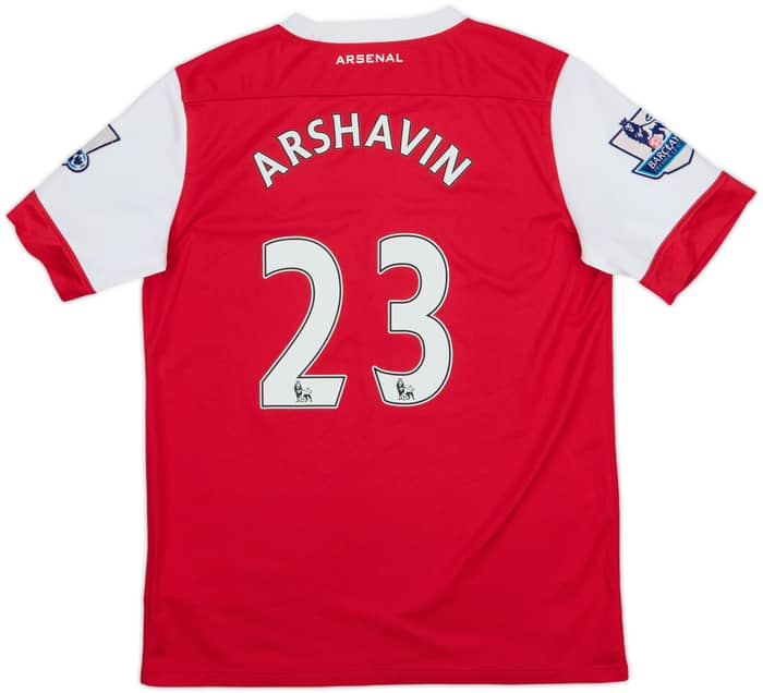 2010-11 Arsenal Home Shirt Arshavin #23 - 5/10 - (L.Boys)