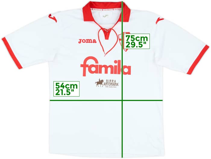 2012-13 Padova Match Issue Home Shirt #9