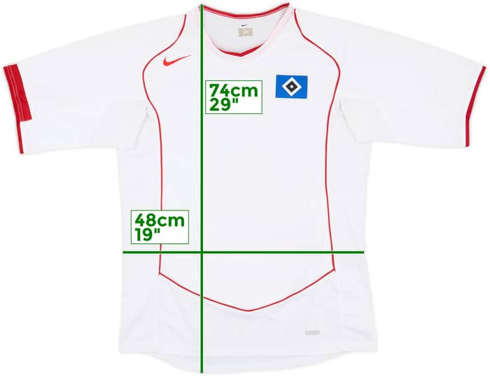 2004-05 Hamburg Prototype Home Shirt - 6/10 - (M)