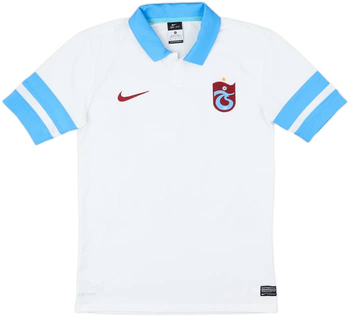 2013-14 Trabzonspor Away Shirt Bourceanu #55 - 7/10 - (M)