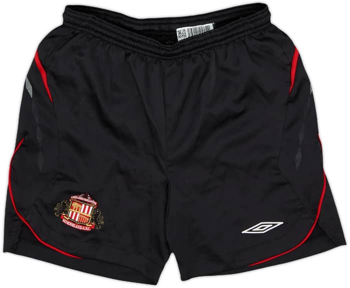 2008-09 Sunderland Home Shorts - 8/10 - (L.Boys)