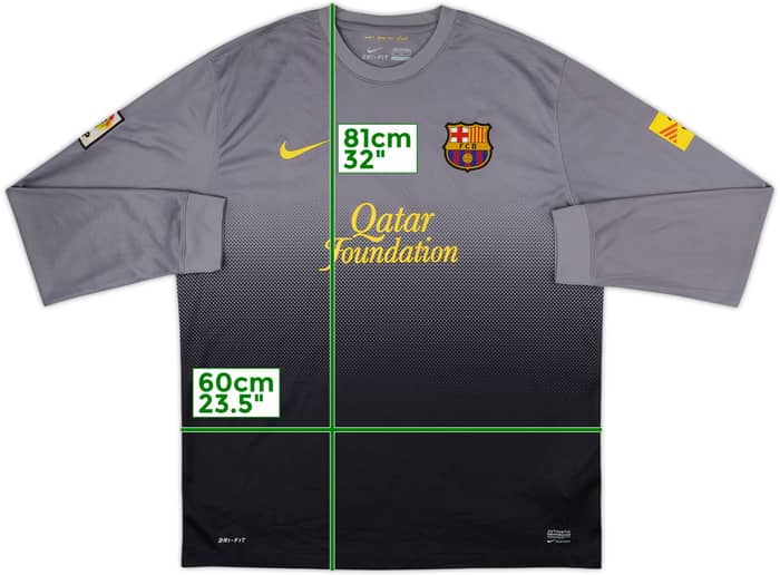 2012-13 Barcelona GK Shirt - 9/10 - (XL)
