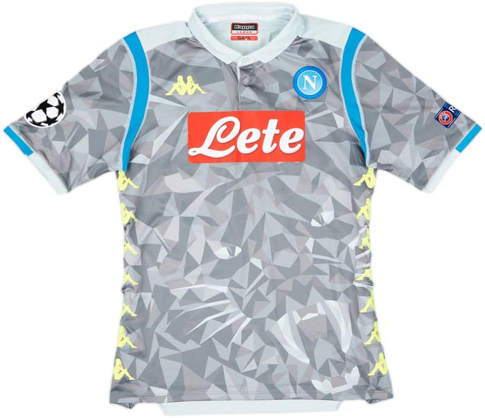 2018-19 Napoli Authentic Third Shirt Koulibaly #26 - 8/10 - (L)
