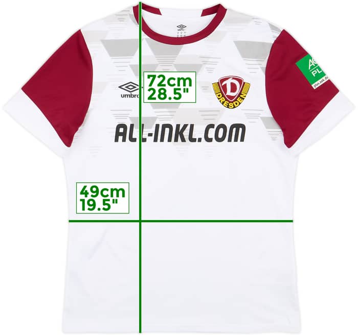 2021-22 Dynamo Dresden Third Shirt - 9/10 - (M)