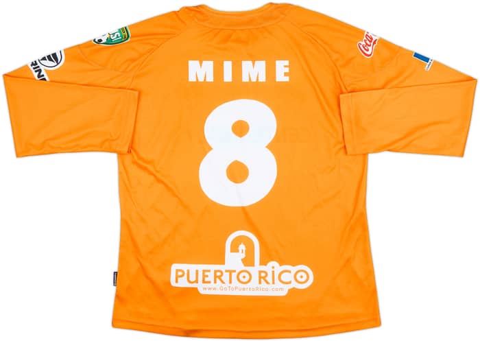 2008 Puerto Rico Islanders Match Issue Home L/S Shirt Mime #8