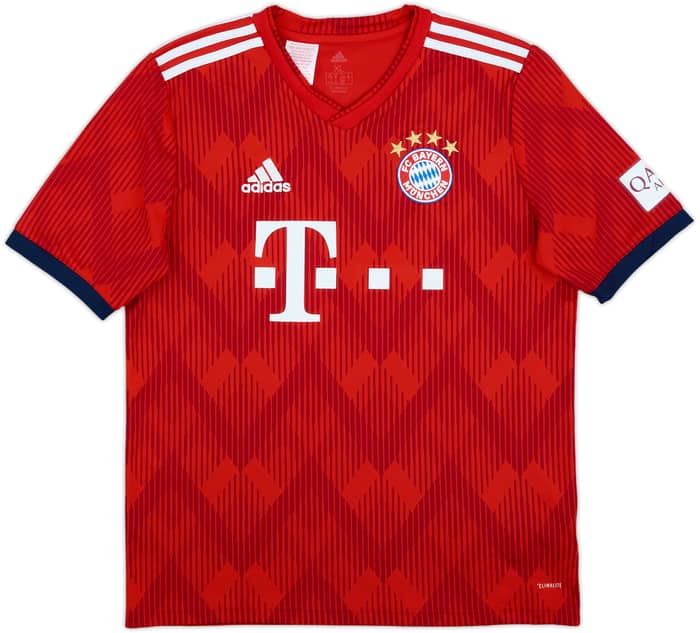 2018-19 Bayern Munich Home Shirt - 9/10 - (XL.Boys)