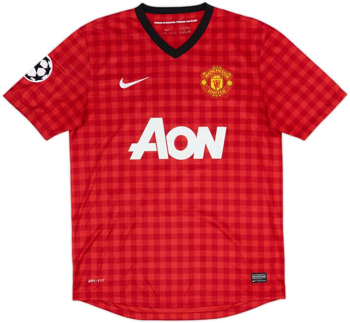 2012-13 Manchester United Home Shirt Rooney #10 - 6/10 - (M)