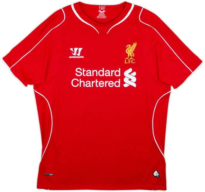 2014-15 Liverpool Home Shirt Gerrard #8 - 6/10 - (15-16 Years)