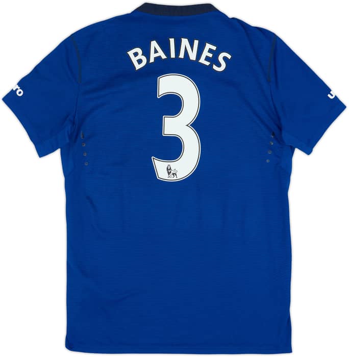 2014-15 Everton Home Shirt Baines #3 - 6/10 - (L)